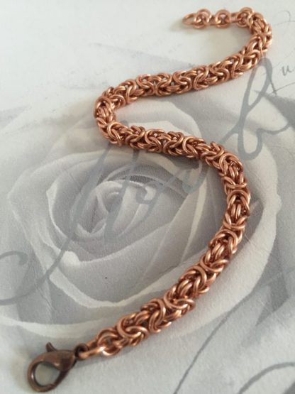 Copper Byzantine Bracelet Petite