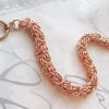 chunky Copper tryzantine bracelet