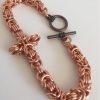 Chunky Copper Cross Bracelet