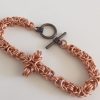 chunky Copper Cross Bracelet