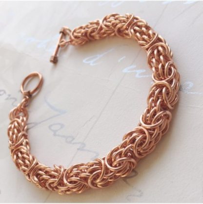 Copper Tryzantine Bracelet
