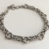 Stainless Steel Byzantine Love Knot Bracelet