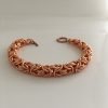 Chunky Copper Byzantine Chainmail Bracelet For Women -CB01 - Image 2