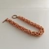 Chunky Copper Byzantine Bracelet 3 rings1