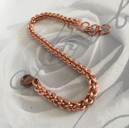skinny jpl copper bracelet