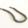 steel byzantine bracelet women