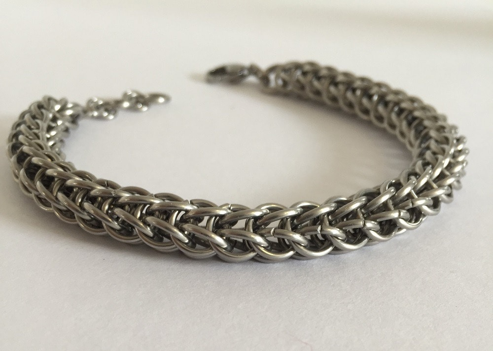 DIY Stainless Steel Chainmail Jump Rings Bracelet  China Stainless Steel  Bracelet and Stainless Steel Chain Bracelet price  MadeinChinacom