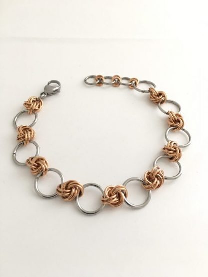 jcleecollection Bronze Infinity Bracelet