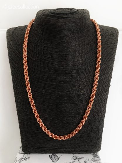 Copper Spiral Necklace - CN04