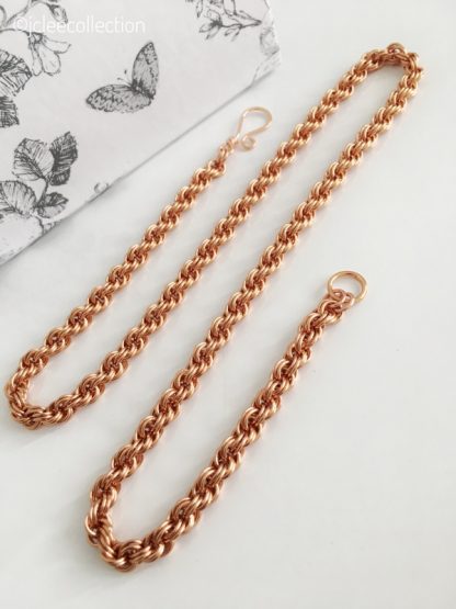 Copper Spiral Necklace - CN04