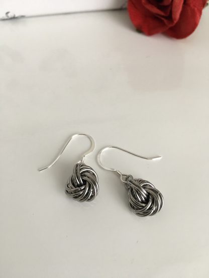 stainless-steel-infinity-love-knot-ball-earrings
