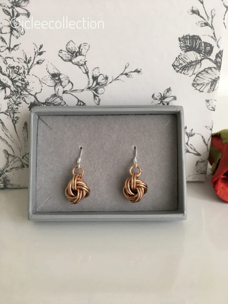 Love Knot Earrings, Knot Earrings, Silver top Knot Earrings, Anniversary Gift, Gold Knot Earrings, Birthday Gift, Gift for Her, Gift for Mother