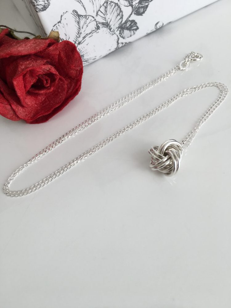 Love Knot Necklace – JacqMaria Jewelry