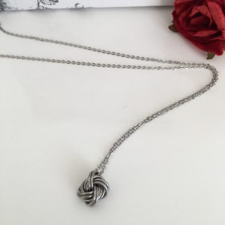 stainless-steel-infinity-love-knot-necklace