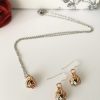 Bronze-Silver-Infinity-Love-Knot-Jewellery-Set