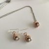 Bronze-Silver-Infinity-Love-Knot-Jewellery-Set