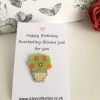 Flower Brooches