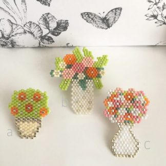 Flower Brooches