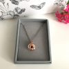 Copper-Silver-Infinity-Knot-necklace