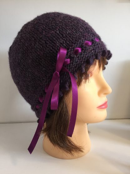 Dark Purple Gatsby Hat