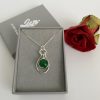 Emerald-pendant-necklace