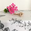 Bronze Rose Swirl Wire Wrapped Ring