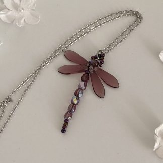 Amethyst-beaded-dragonfly-pendant-necklace