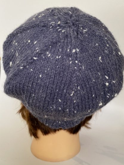 Airforce-blue-classic-knitted-beret