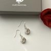 Sterling-silver-rosette-swirl-Earrings