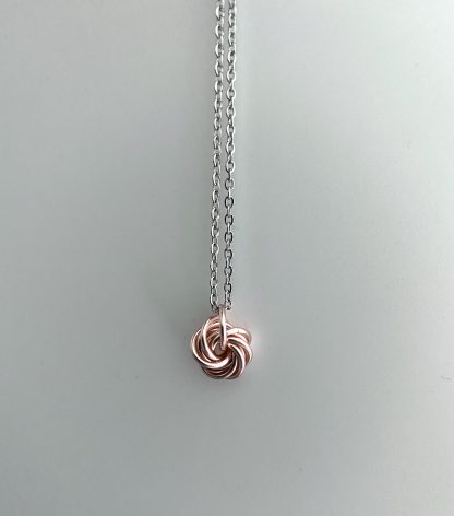 Rose-Gold-Love-Knot-Rosette-Swirl-Pendant-Charm_necklace
