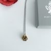Brass-Love-Knot-Rosette-Swirl-Pendant-Necklace
