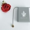 Brass-Love-Knot-Rosette-Swirl-Pendant-Necklace