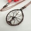 Copper Tree of Life Pendant with Mother of Pearl